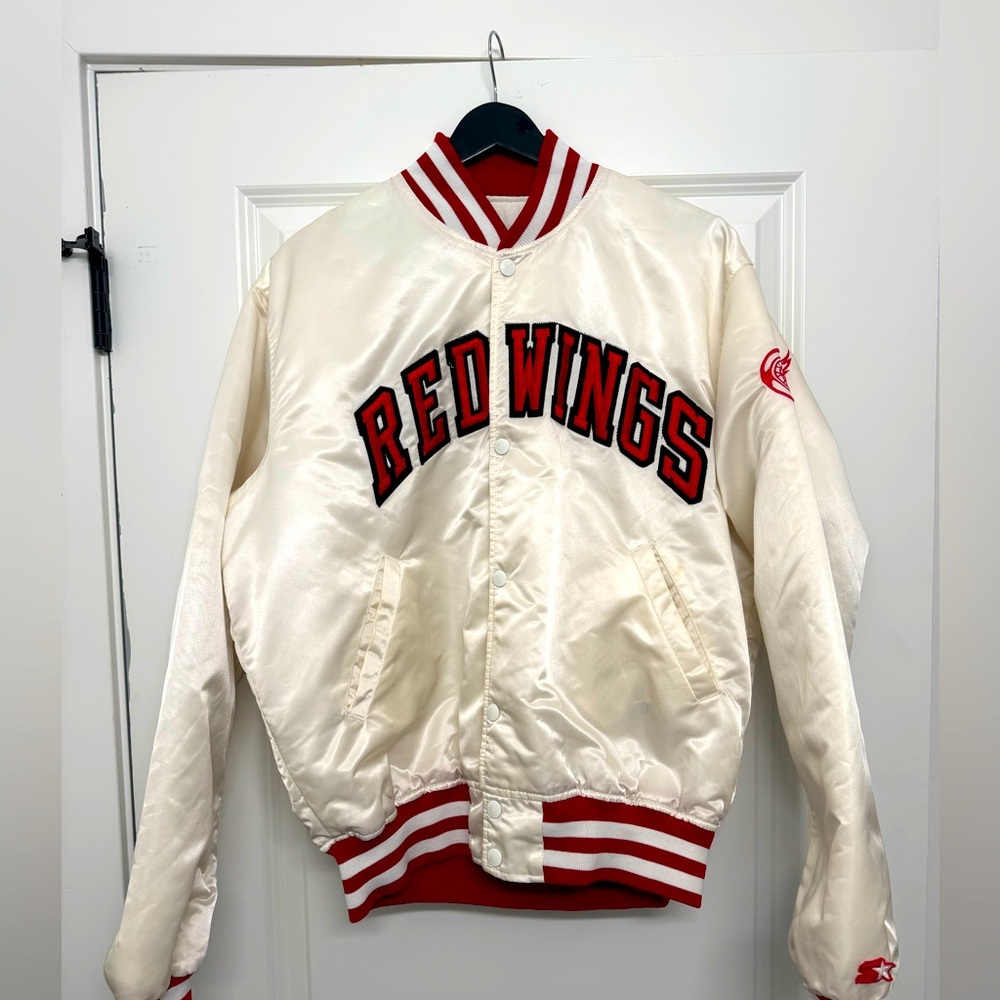Vintage Detroit Red Wings Hockey Starter Jacket